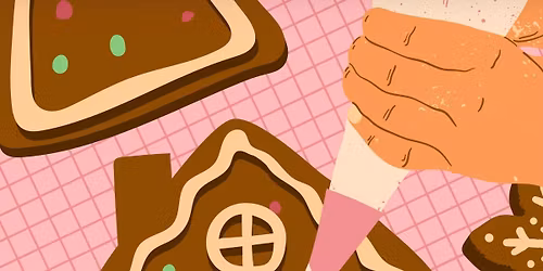 Decorating Ginger bread houses