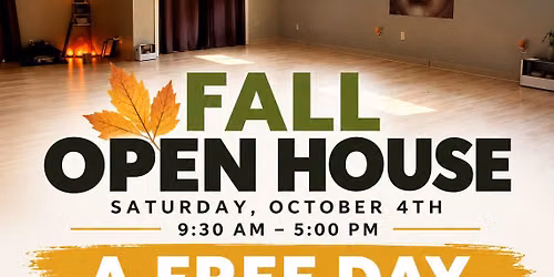 Transform FREE Fall Open House