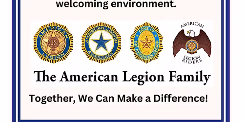 Sunday Dinner at The American Legion Post 179