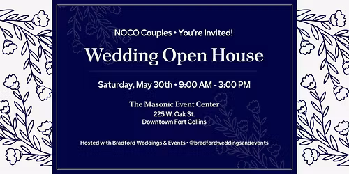 Wedding Open House at The Masonic Event Center