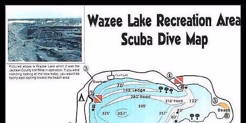 Wazee Lake, WI weekend dive trip