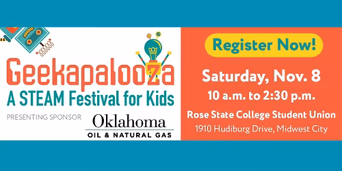 Geekapalooza: A STEAM Festival for Kids!