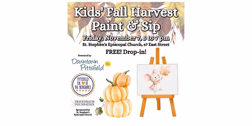 Free Kids\u2019 Harvest Paint & Sip