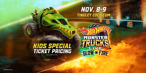 Hot Wheels Monster Trucks Live\u2122: Glow-N-Fire\u2122