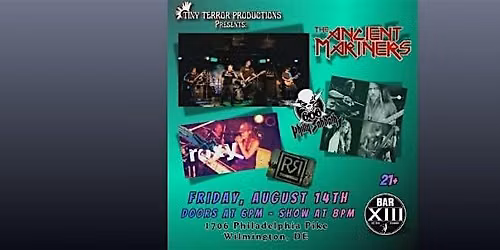 MAIDENS of Summer featuring The Ancient Mariners, Philly Sabbath, and Roxy