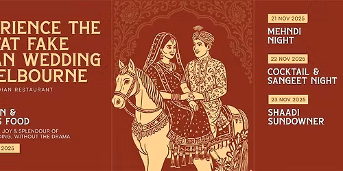 BIG FAT FAKE INDIAN WEDDING