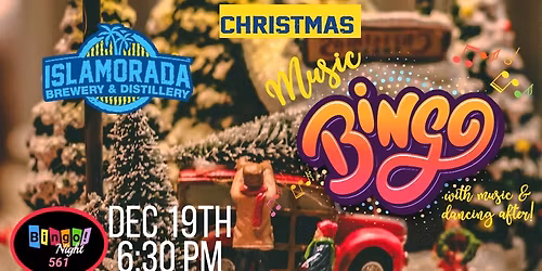 Christmas Music Bingo