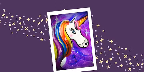 The National Waterfront Museum Family Paint Along - Unicorn