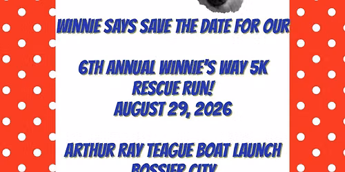 6th Annual Winnie\u2019s Way 5K Rescue Run