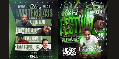 #iDoit4mycity Festival & Masterclass