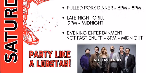 TSC LobsterFest Day 2 - Sat. Sept 5th - Open to the Public