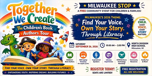 Find Your Voice. Own Your Story. Through Literacy.