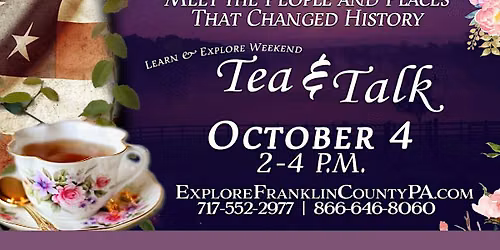 Afternoon Tea & Talk