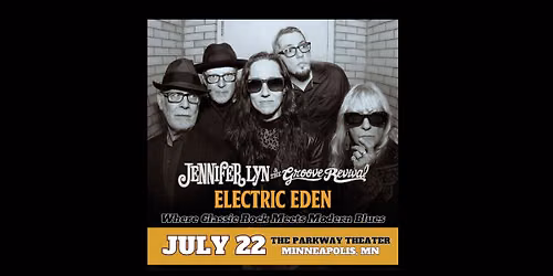 Jennifer Lyn & The Groove Revival - Electric Eden: The Parkway Theater - Minneapolis, MN