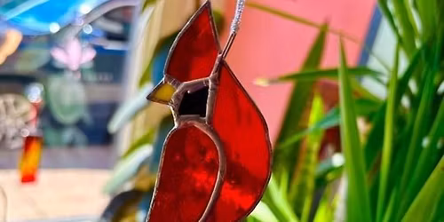 "Cardinal" Stained Glass Class (Short & Sweet - 3 HRS)