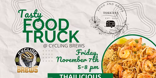 Food Truck Event: Thailicious @ Cycling Brews
