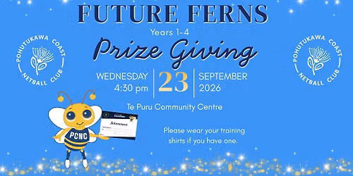 Future Ferns Prizegiving