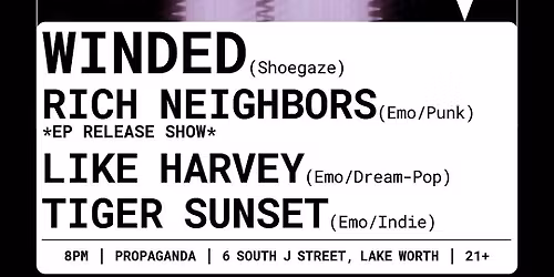 Emo Night\/Rich Neighbors EP Release