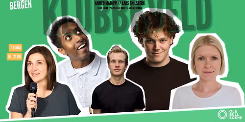 KLUBBKVELD FREDAG MED STAND UP BERGEN