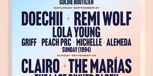All Things Go Festival NYC - Sunday at Forest Hills Stadium at West Side Tennis Club