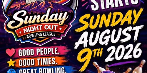 \ud83c\udff3\ufe0f\u200d\ud83c\udf08\ud83c\udfb3 SNO Bowling Begins August 9th 2026!! \ud83c\udfb3\ud83c\udff3\ufe0f\u200d\u26a7\ufe0f