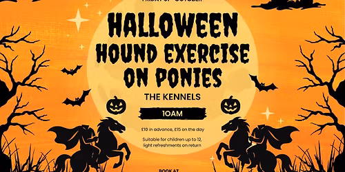 Halloween Hound Exercise On Ponies