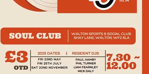 Walton 4\/5 soul club (British legion charity event)