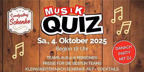 Musikquiz in der Schenke