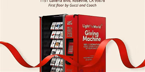 Light the World Giving Machine Ribbon Cutting Ceremony