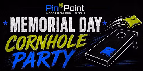 Cornhole Party at Pin Point in Little River on Memorial Day!