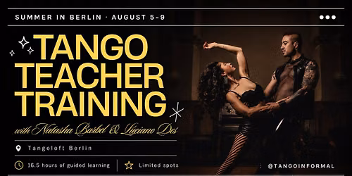 Summer in Berlin \u00b7 Tango Teacher Training