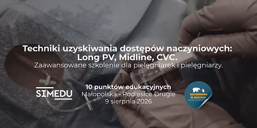 Techniki uzyskiwania dost\u0119p\u00f3w naczyniowych: Long PV, Midline.