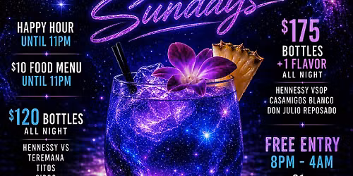 Riddim, Rum, & Repeat Sundays