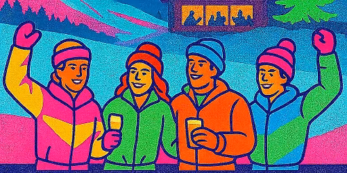 APR\u00c8S SKI IN DE CHALET