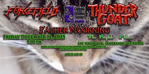 Shreds For Pets ft. FORCEFIELD, THUNDER GOAT, FATHER MOURNING