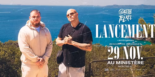 Die-On X Tel Kel - Lancement du EP "Rencontre au sommet" @ Montr\u00e9al
