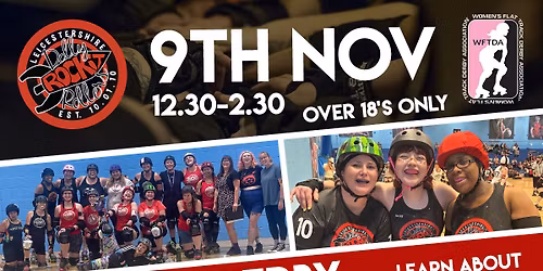 Roller Derby Discovery Day - 9th Nov