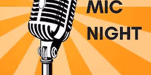 Live music \u2018Open Mic\u2019