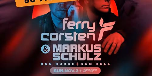 Ferry Corsten + Markus Schulz Brisbane Show