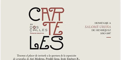 Conversatorio con los artistas de CARTELES en Dos Calles