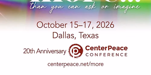 2026 CenterPeace Conference 