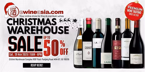 Christmas Warehouse Sale