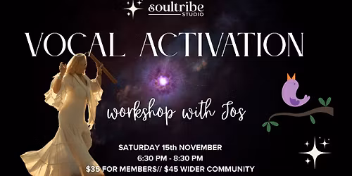 Vocal Activation Workshop