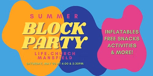 Family Weekend - Block Party