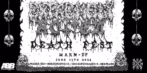 Extremely Rotten Death Fest 2026 - Warm-up