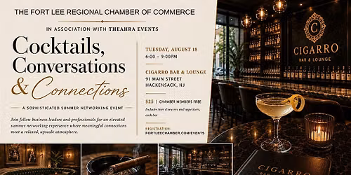 Cocktails, Conversations & Connections at Cigarro Lounge