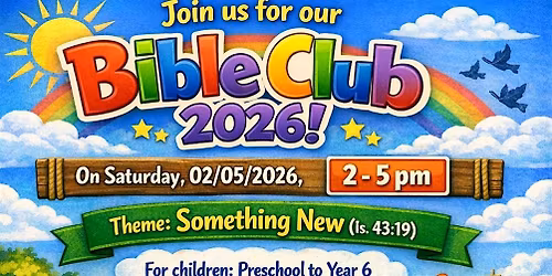 Bible Club 2026