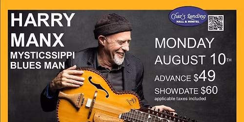 Harry Manx LIVE @Char's | Port, Alberni