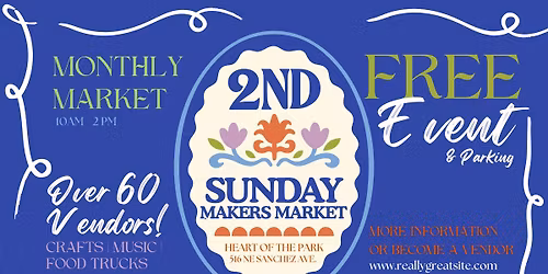 2nd Sunday Makers Market
