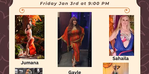 January 1st Friday Bellydance!